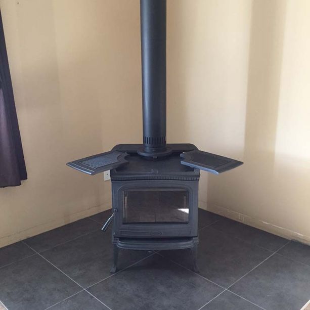 wood stove