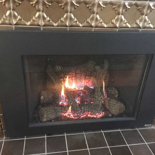 gas fire new model 