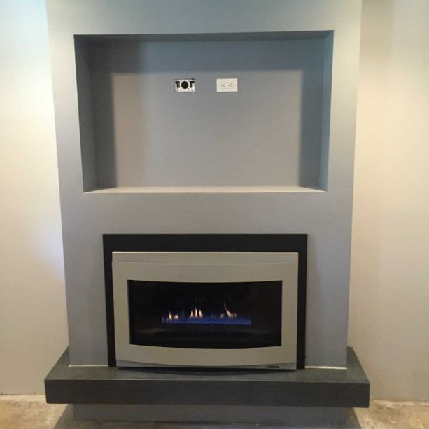 latest designed gas fire 